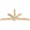 Ekena Millwork Davenport Rough Sawn Timber Gable Bracket, Douglas Fir, 108"W x 58"H x 6"D x 6"F, 13/12 Pitch GBW108X58X0606DAV00RDF - alternate 4